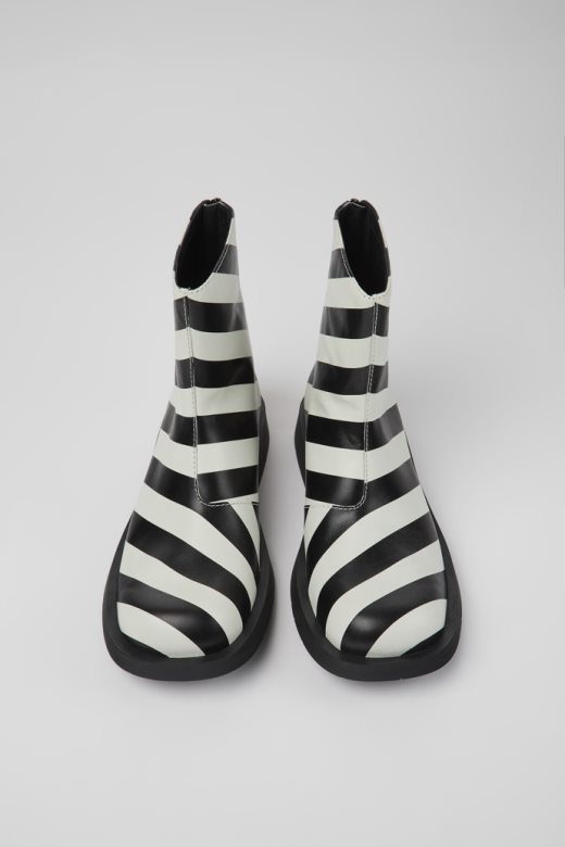 Мил 1978 црно-беле кожне глежњаче за мушкарце ексклузивни кампер