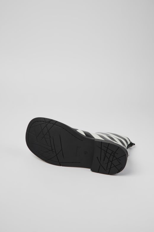 Мил 1978 црно-беле кожне глежњаче за мушкарце ексклузивни кампер