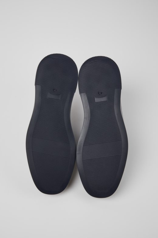 кампер дизајн билл тамносиве ципеле од коже и нубука за мушкарце