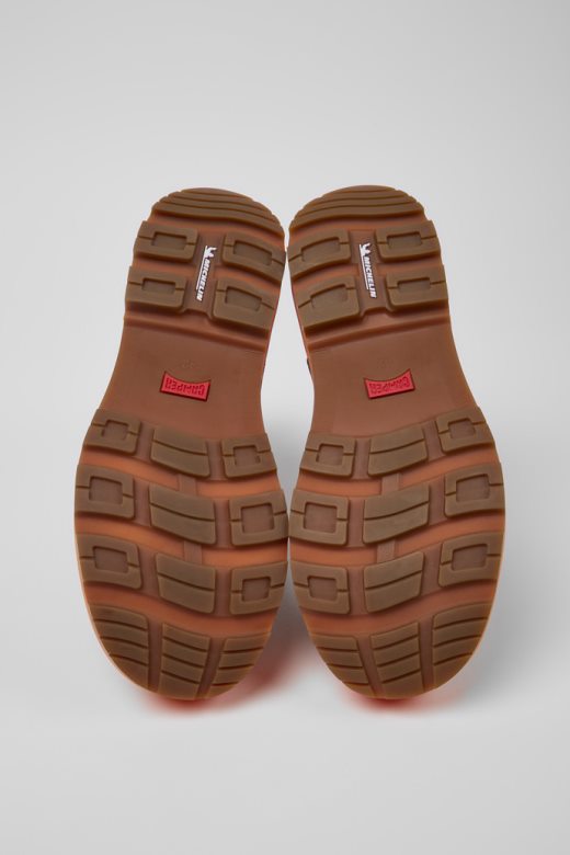 цампер десигн брутус трек мицхелин тамносиве чизме од нубука за мушкарце