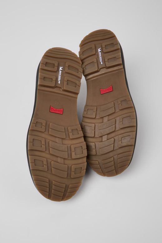 дизајн брутус трек мицхелин браон нубук глежњаче за мушкарце кампер