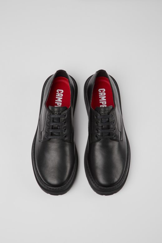 брутус трек мицхелин црне кожне ципеле за мушкарце кампер нови доласци