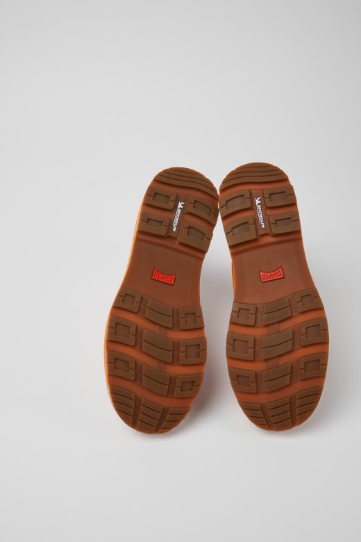 кампер дизајн брутус трек мицхелин наранџасте кожне глежњаче за мушкарце