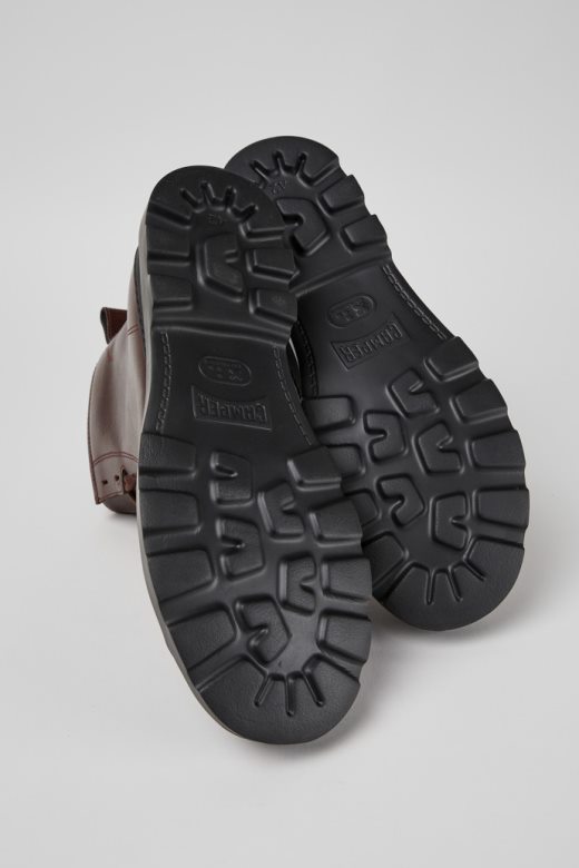 ексклузивне кампер брутус бордо коже чизме на пертле