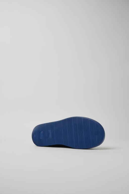 кампер дизајн караван плаве ципеле од нубука за мушкарце