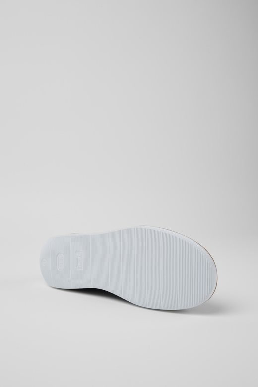 дизајн караван црне кожне мушке ципеле кампер