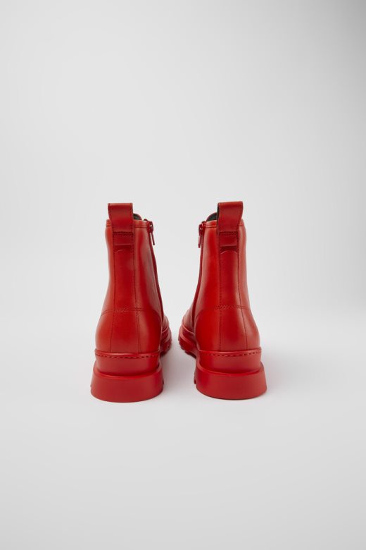 брутус црвене кожне чизме на пертлање кампер нови доласци