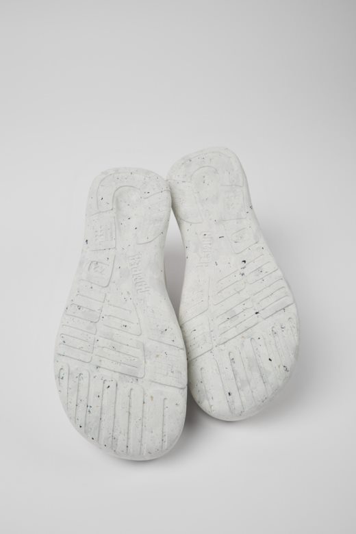 ексклузивне мушке беле коже патике цампер пеу стадиум