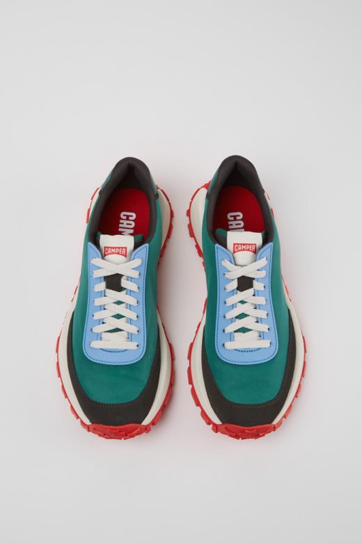 кампер дрифт траил вибрам разнобојне текстилне и нубук патике за мушкарце новости