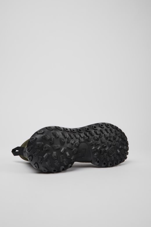 ексклузивне кампер црцлр горе-тек зелене нубук и текстилне глежњаче за мушкарце