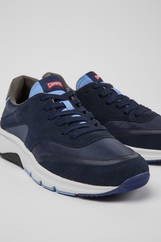 дрифт разнобојне патике од текстила и нубука за мушкарце кампер нове доласке