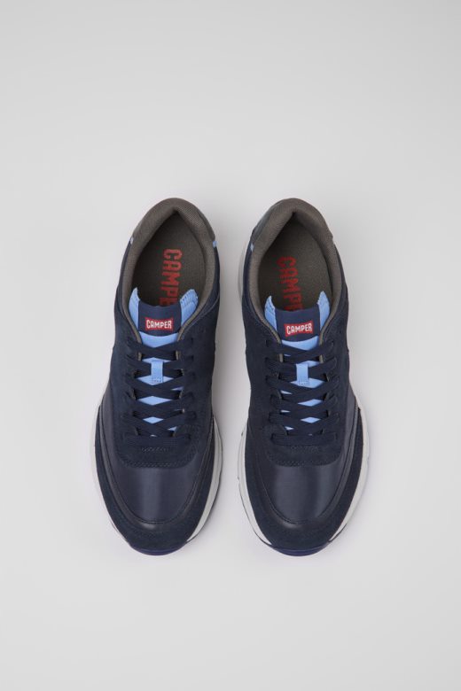 дрифт разнобојне патике од текстила и нубука за мушкарце кампер нове доласке