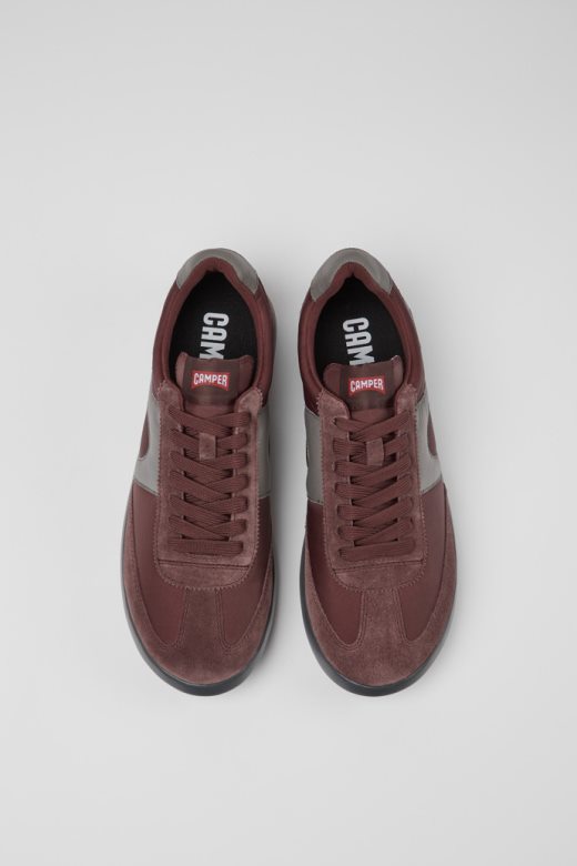 кампер дизајн пелотас клите бордо и сиве патике за мушкарце