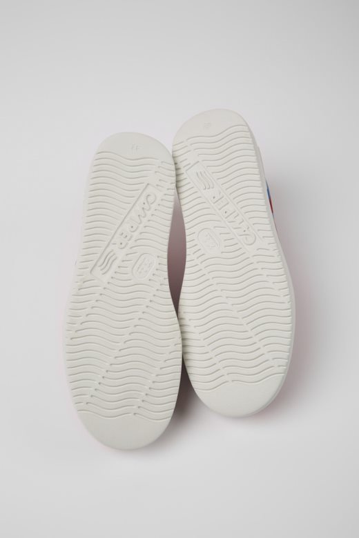 дизајн тркач к21 црвене и плаве штампане патике за мушкарце кампер