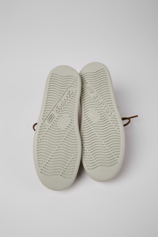 дизајн тркач црвене ципеле од рециклираног памука за мушкарце кампер