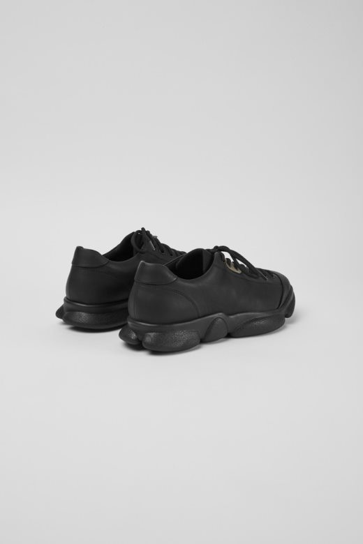 кампер дизајн карст црне кожне ципеле за мушкарце