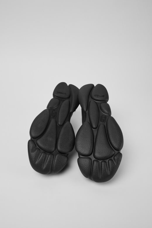 кампер дизајн карст црне кожне ципеле за мушкарце