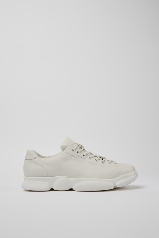 кампер дизајн карст беле кожне ципеле за мушкарце