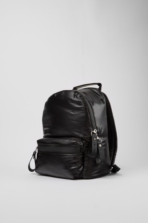 дизајн адо црни рециклирани најлонски руксак кампер