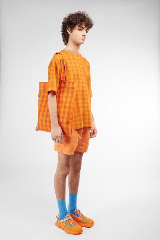 цампер десигн цонмиго наранџаста и беж торба