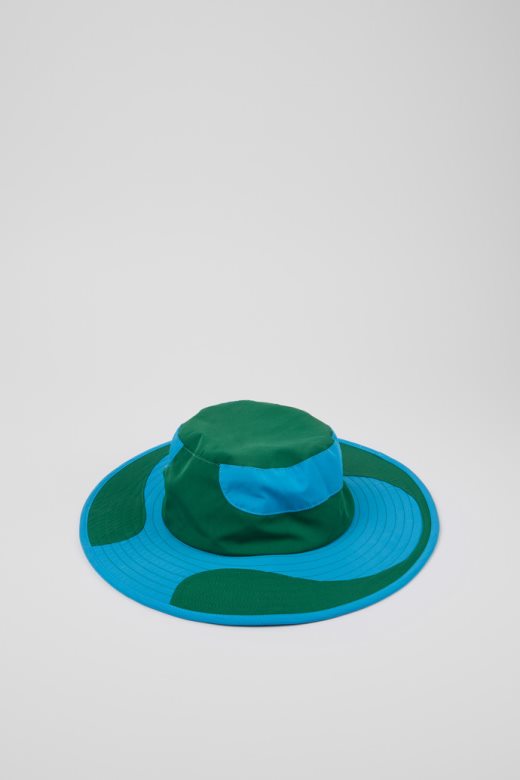 ексклузивни шешир за кампер плави и зелени шешир