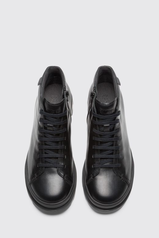 дизајн брутус горе-тек црне глежњаче за жене кампер