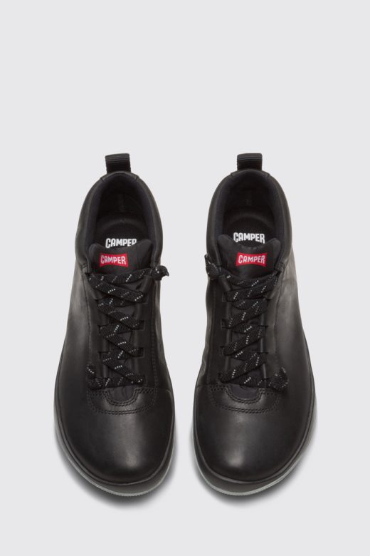 кампер дизајн пеу писта горе-тек водоотпорна тамно сива глежњача за жене