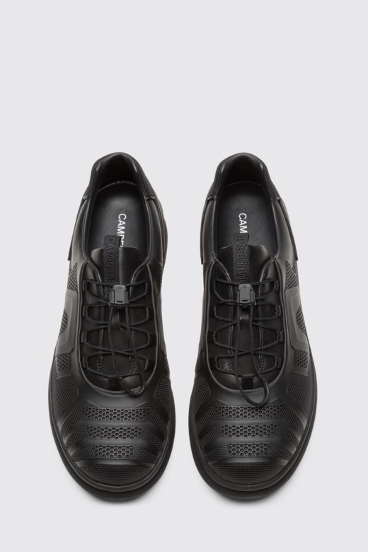 дизајн пелотас штит црне патике за жене кампер