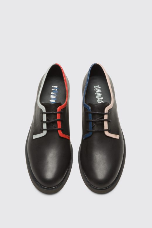 Ексклузивна женска црна ципелица за близанце за кампер твинс