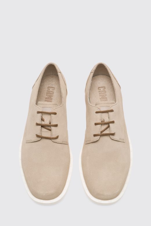 кампер дизајн јудд беж ципеле на пертлање за мушкарце