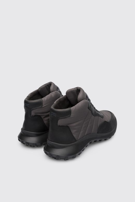 дизајн црцлр горе-тек прозрачне мушке кампер чизме за глежњеве