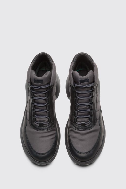 дизајн црцлр горе-тек прозрачне мушке кампер чизме за глежњеве