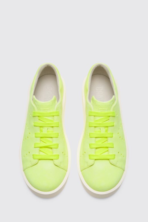 дизајн цоурб неон жуте мушке патике кампер