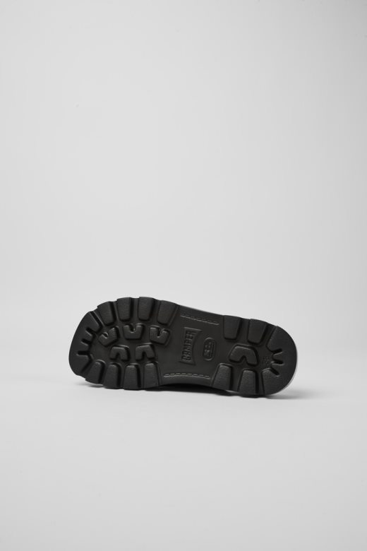 дизајн брутус сандале црне кожне сандале за жене кампер