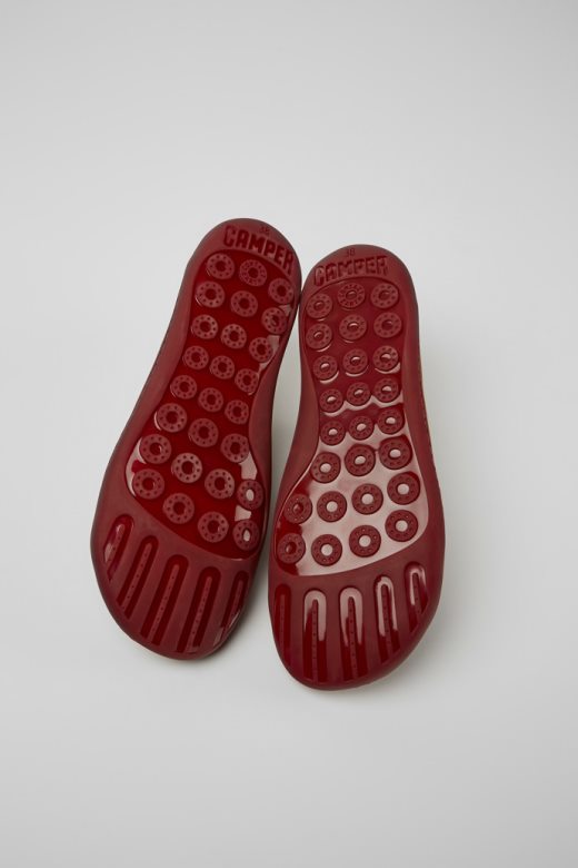 пеу смеђе кожне ципеле за жене кампер нови доласци