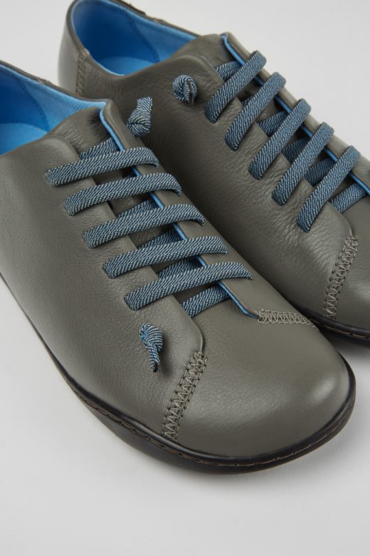 кампер дизајн пеу сиве кожне ципеле за жене