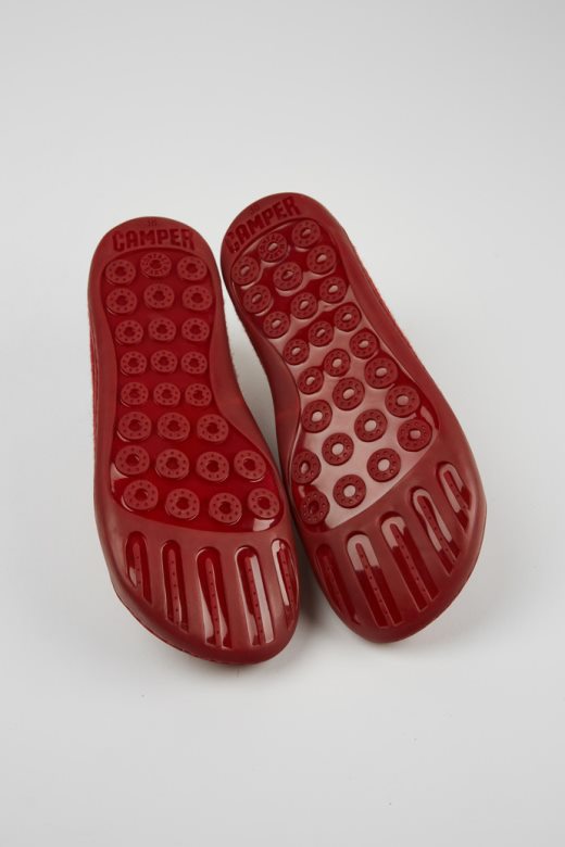 ексклузивне ципеле за жене од кампер пеу бордо вуне и вискозе