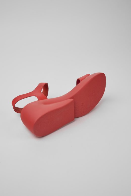 кампер каах црвене кожне сандале за жене нове доласке