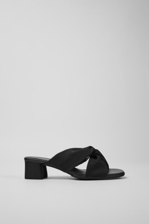 дизајн катие црне рециклажне сандале за кућне љубимце за жене кампер