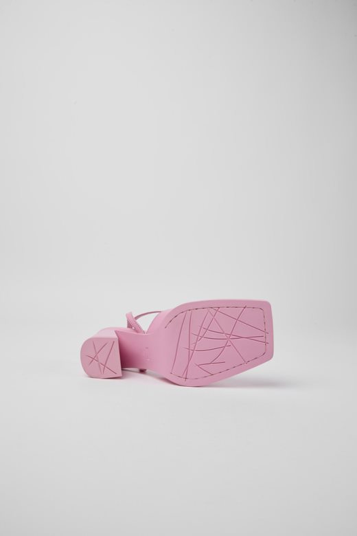 Ексклузивне кампер кароле ружичасте кожне т-бар ципеле за жене