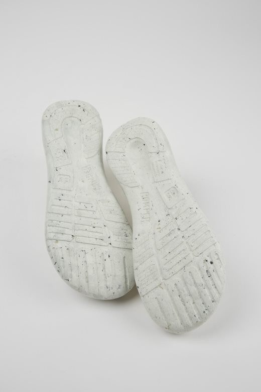 пеу стадион беле нефарбане коже патике за жене ексклузивни кампер