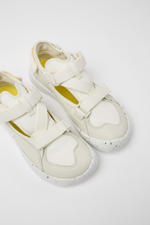 кампер дизајн пеу стадион беле полуотворене патике за жене