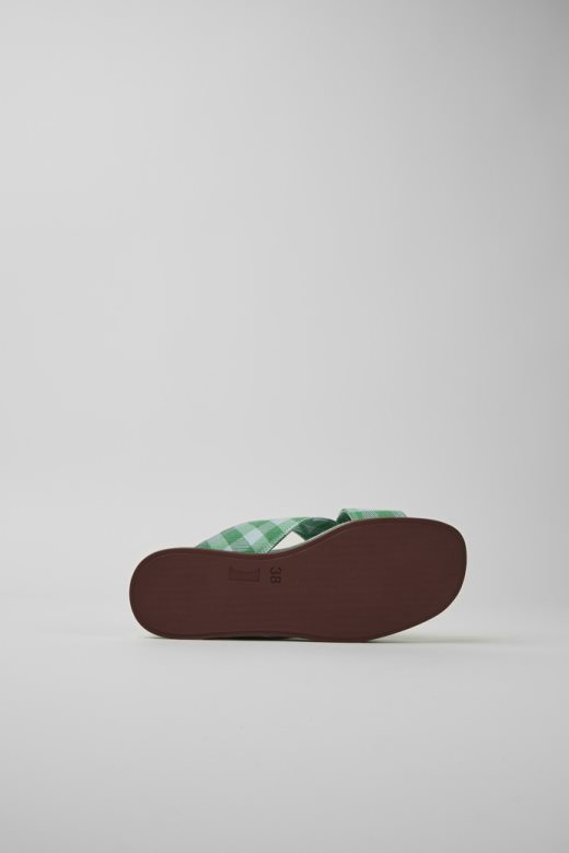 дизајн атоник плаве и зелене сандале за жене кампер