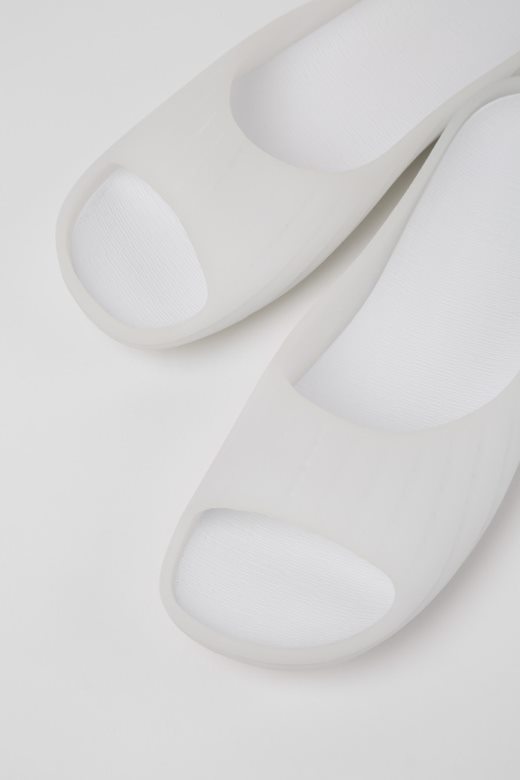 дизајн ваби беле сандале од мономатеријала за жене кампер