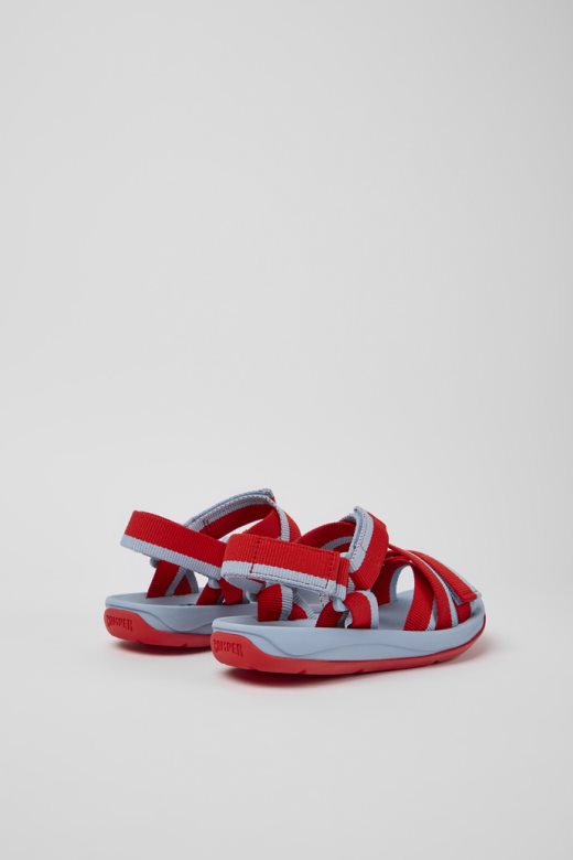 подударју црвене и плаве рециклажне сандале за кућне љубимце за жене ексклузивни кампер