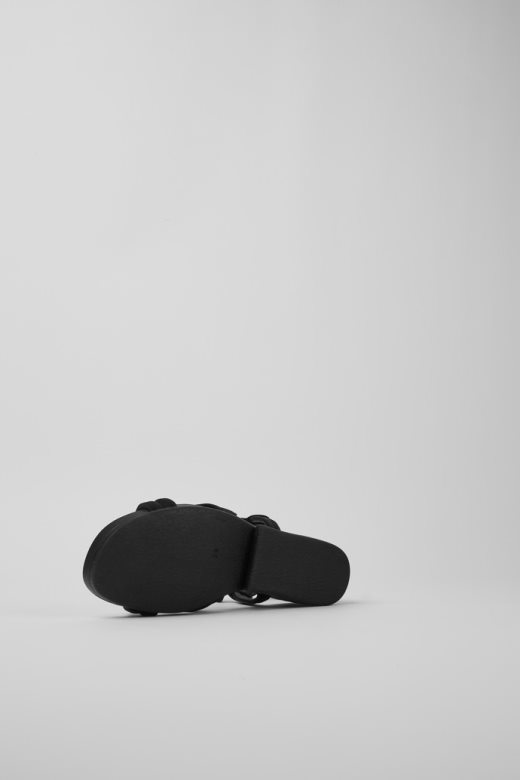 кампер дизајн миникаах црне рециклажне куће љубимце и најлонске сандале за жене