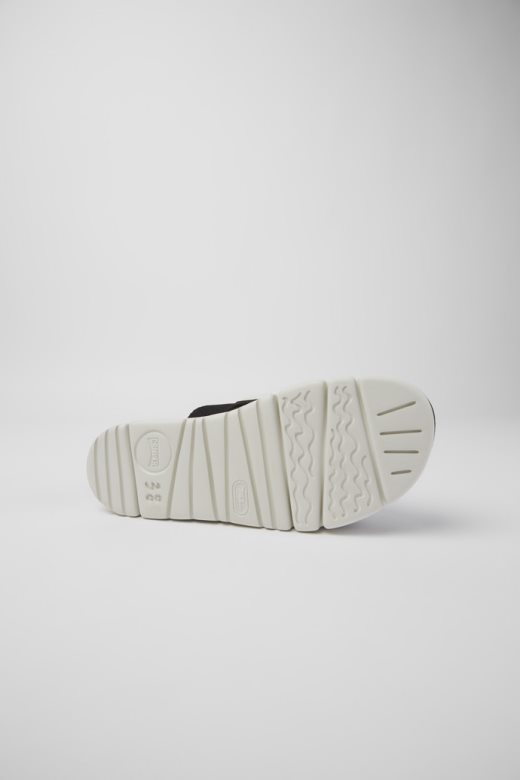 дизајн оруга уп беле плаве и црне сандале за жене кампер