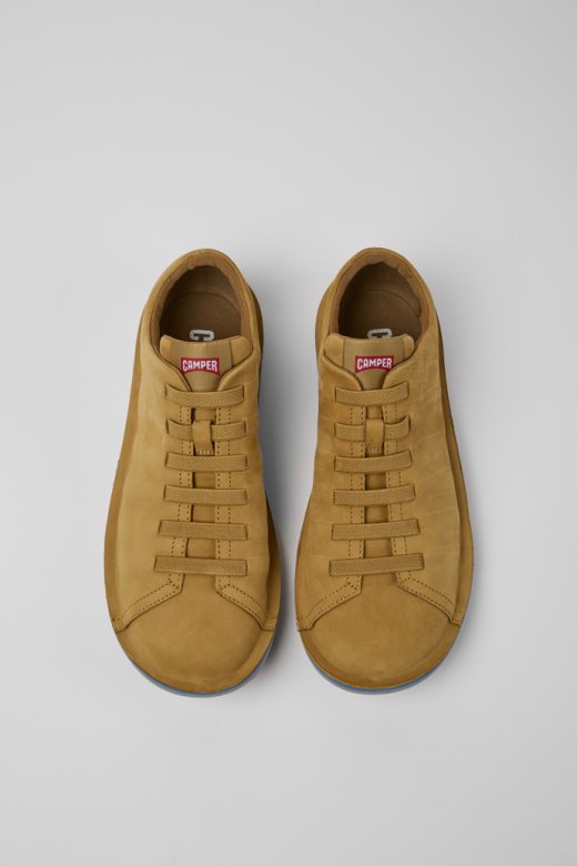 дизајн беетле браон нубук патике за мушкарце кампер