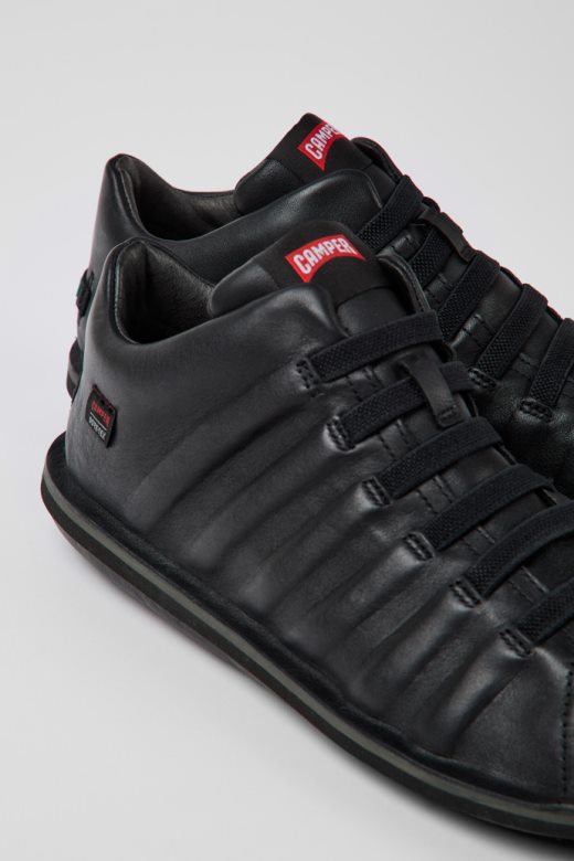 Ексклузивне мушке глежњаче од црне коже беетле Горе-тек