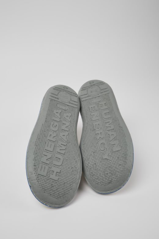 кампер дизајн беетле беле нефарбане кожне патике за мушкарце